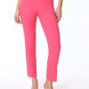 Jones New York Plus Size Solid Stretch Pull-On Straight Leg Pant