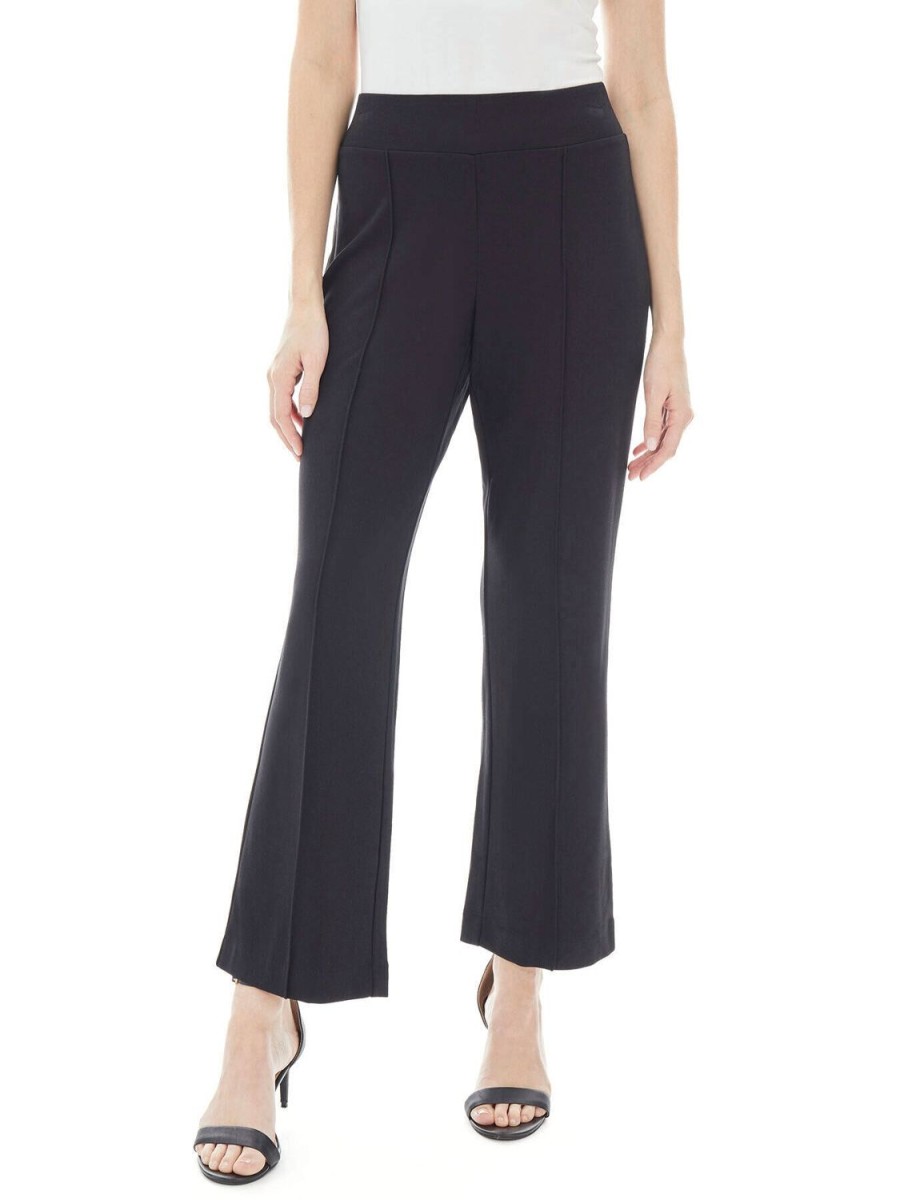 Jones New York Pintuck Pull-On Knit Pants