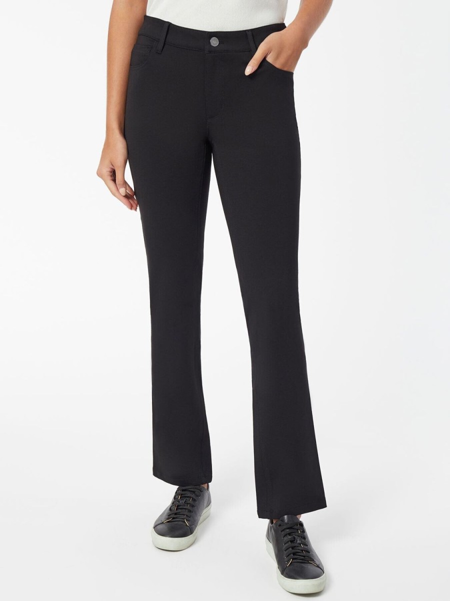 Jones New York Lexington Modern Compression Straight Leg Pants