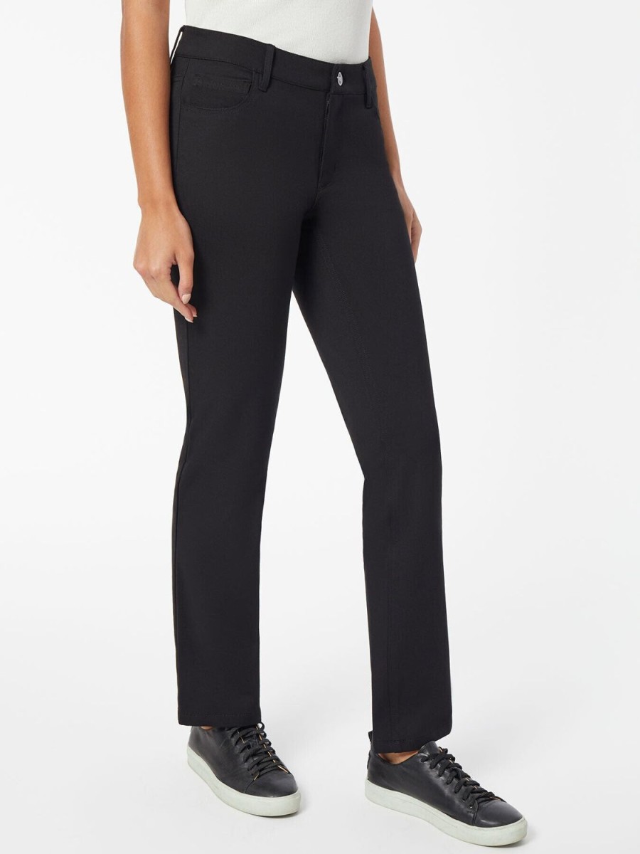 Jones New York Lexington Modern Compression Straight Leg Pants