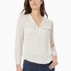 Jones New York Simplified Utility Blouse