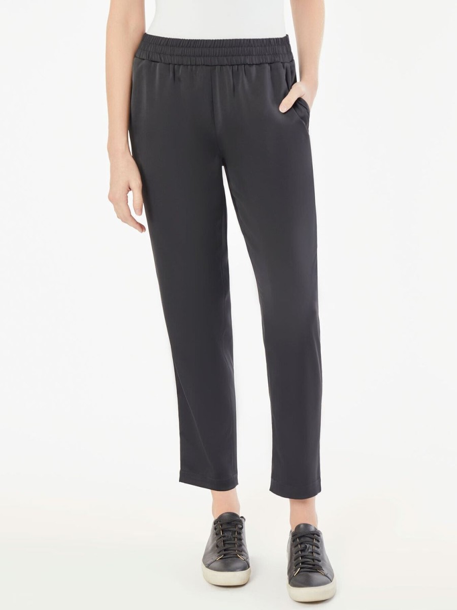 Jones New York Plus Size Pull-On Satin Dress Pants