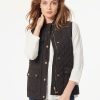 Jones New York Zip-Front Quilted Vest