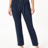 Jones New York Paper Bag Waist Denim Trouser, Westpoint Wash