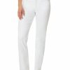 Jones New York Lexington Straight Leg Jeans, Soft White