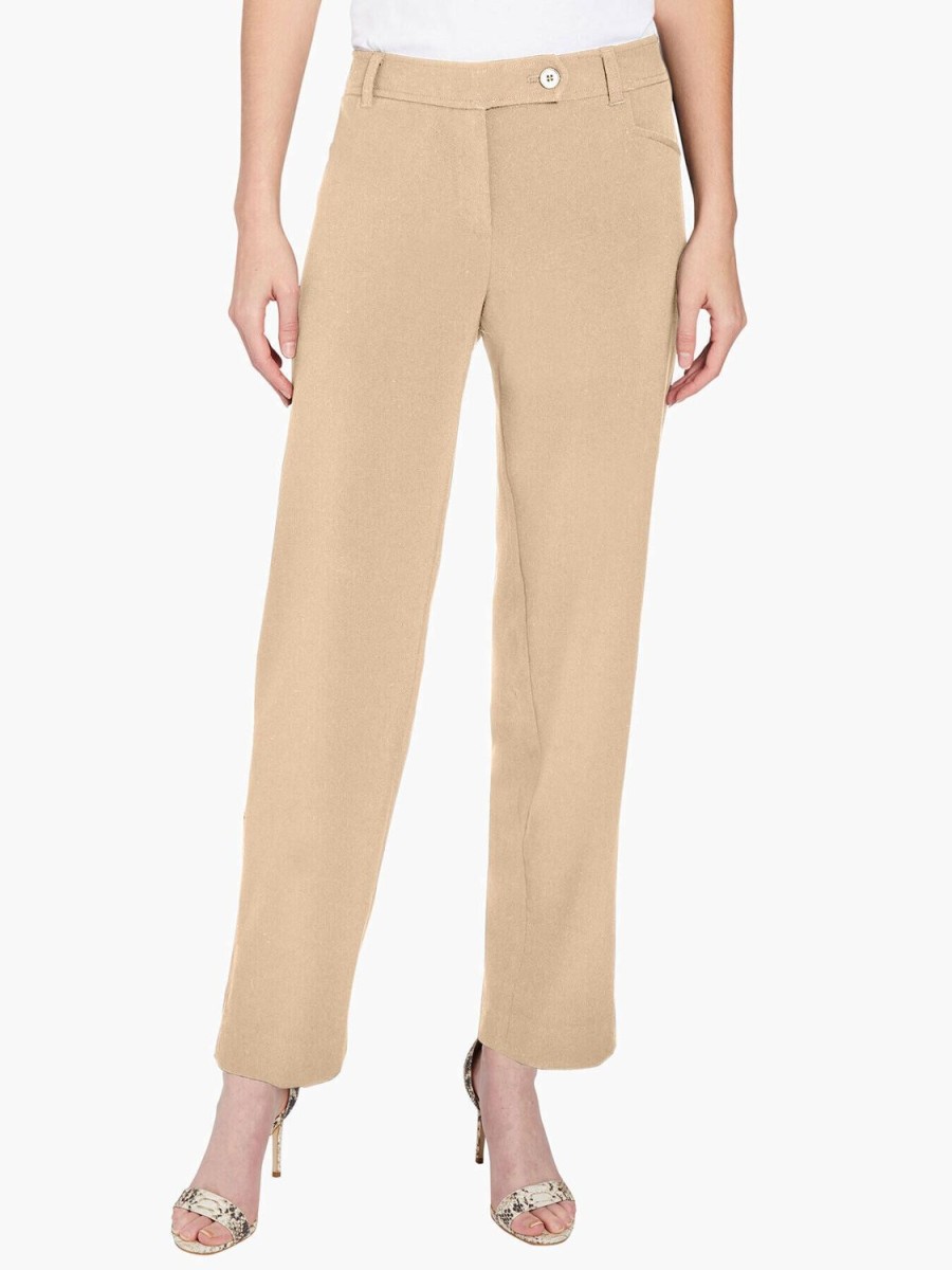 Jones New York Bi-Stretch Straight Leg Pants