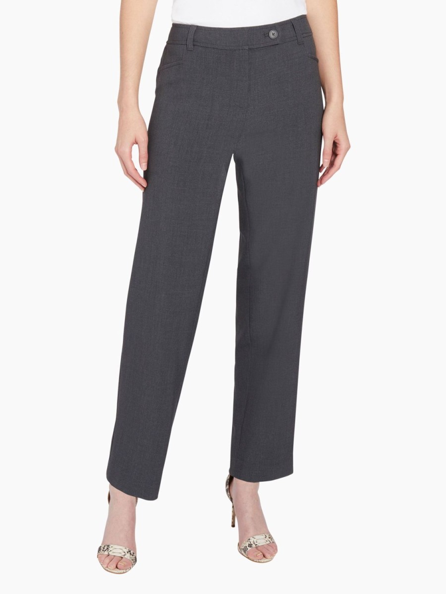 Jones New York Bi-Stretch Straight Leg Pants