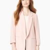 Jones New York Notch Collar Rolled Cuff Bi-Stretch Blazer