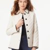 Jones New York Five-Button Quilted Jacket