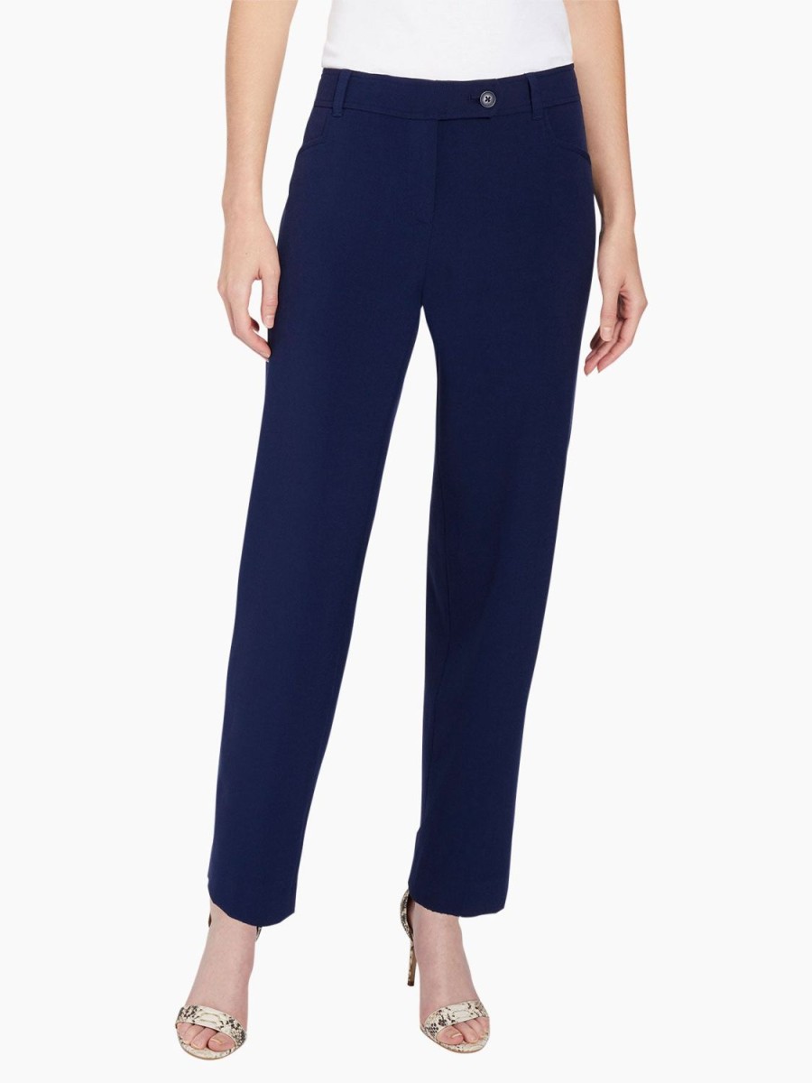 Jones New York Bi-Stretch Straight Leg Pants