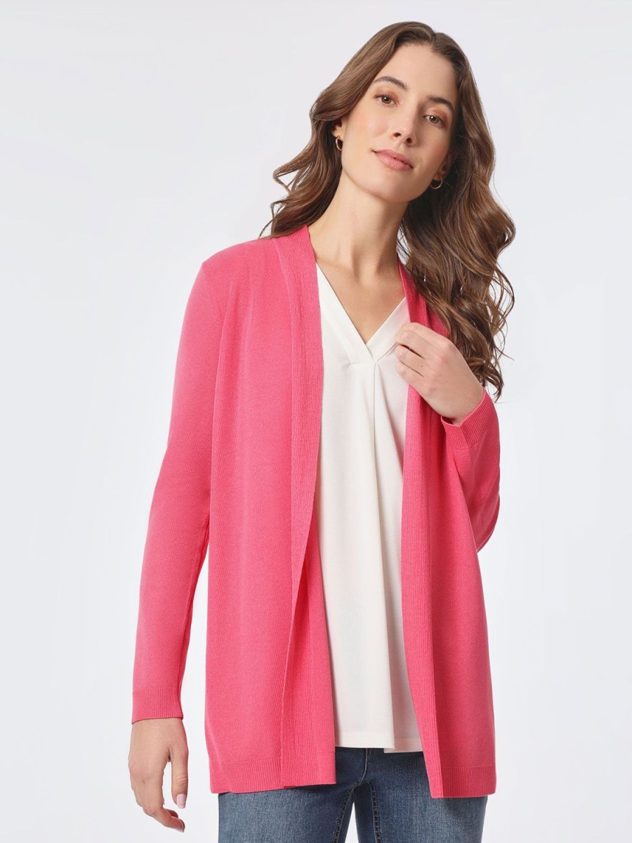 Jones New York Plus Size Open Front Icon Cardigan