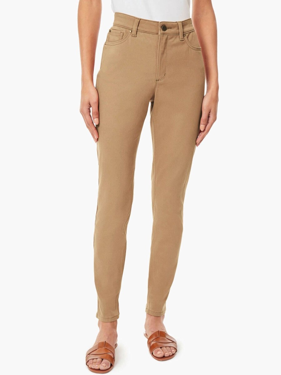 Jones New York Lexington Cropped Skinny Jeans, Mocha Wash