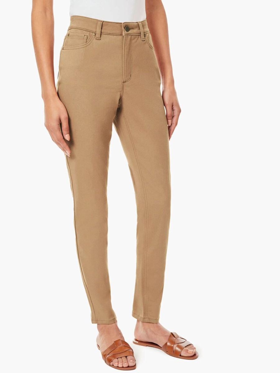 Jones New York Lexington Cropped Skinny Jeans, Mocha Wash