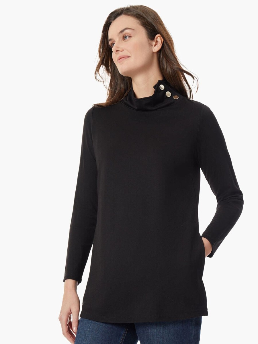 Jones New York Funnel-Neck Serenity Knit Tunic