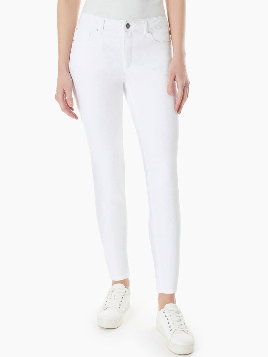 Jones New York Lexington Skinny Jeans, Soft White