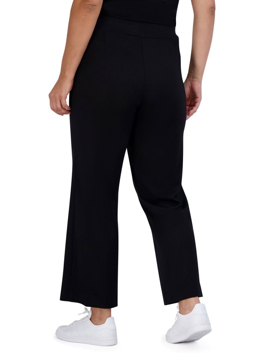 Jones New York Plus Size Pintuck Pull-On Knit Pants