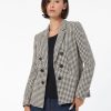 Jones New York Tweed Faux Double Breasted Jacket