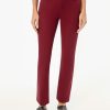 Jones New York Lexington Straight Leg Jeans, Bordeaux