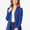 Jones New York V-Neck Open Cardigan