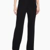 Jones New York Textured Straight Leg Pull-On Pants