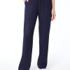 Jones New York Pull-On Linen-Blend Drawstring Pants