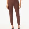 Jones New York Faux Suede Pull-On Slim Leg Pants