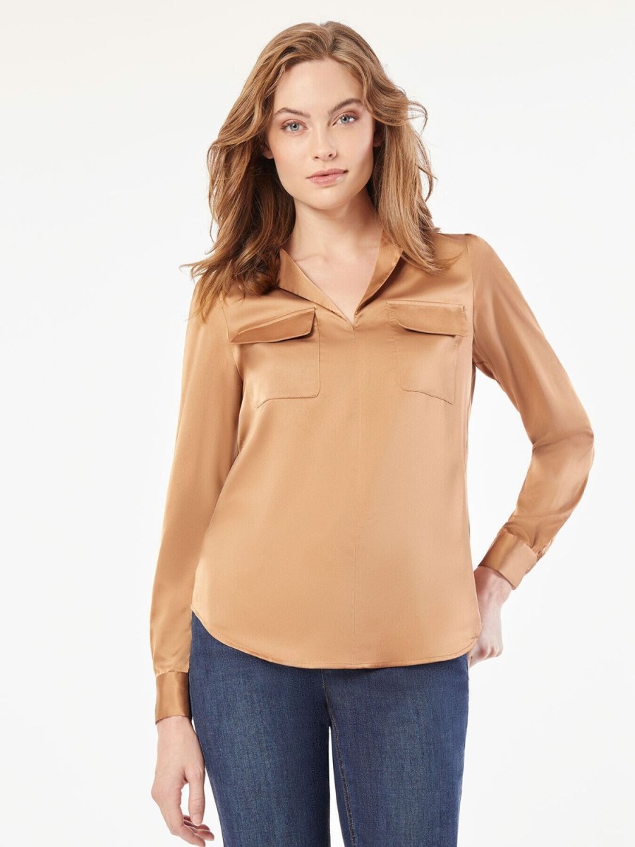 Jones New York Simplified Utility Blouse