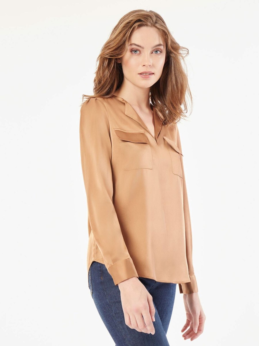 Jones New York Simplified Utility Blouse